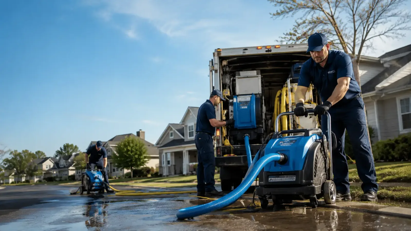 Flood Damage Cleanup in Republic, MI